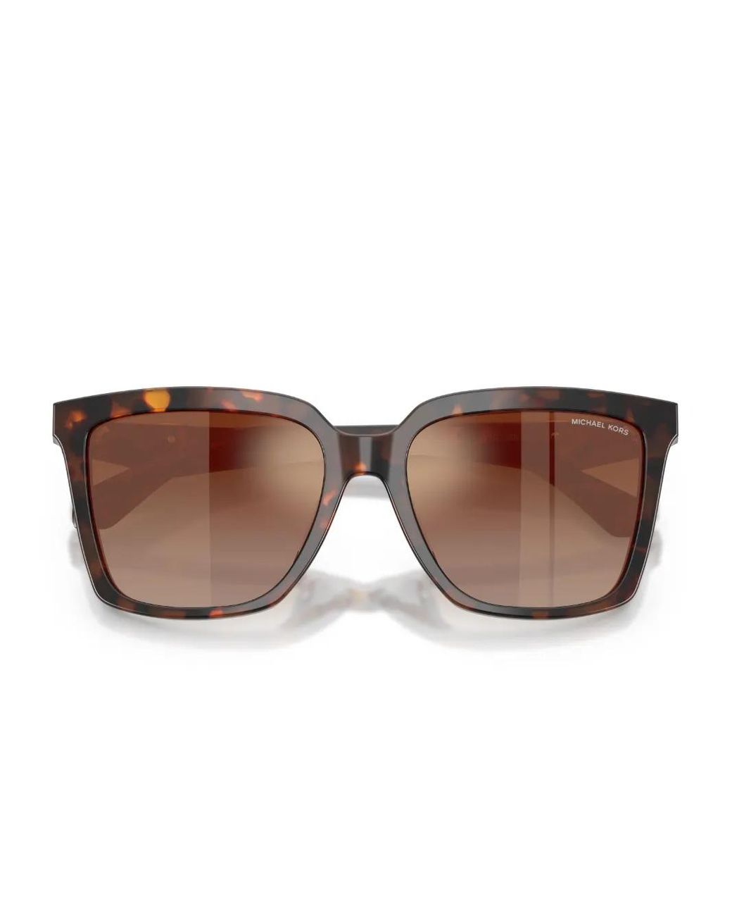 Michael Kors Logo-Plaque Square Sunglasses in Brown | Lyst display picture 2