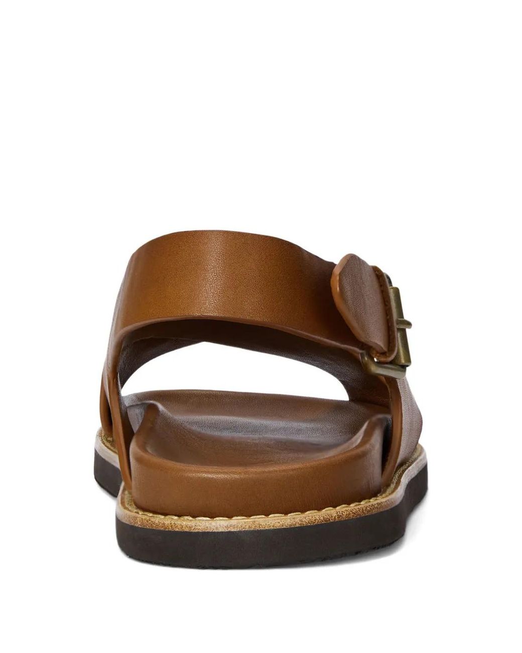 Polo Ralph Lauren Brown Zane サンダル Polo Ralph Lauren Zane Leather Sandals in Brown for Men | Lyst