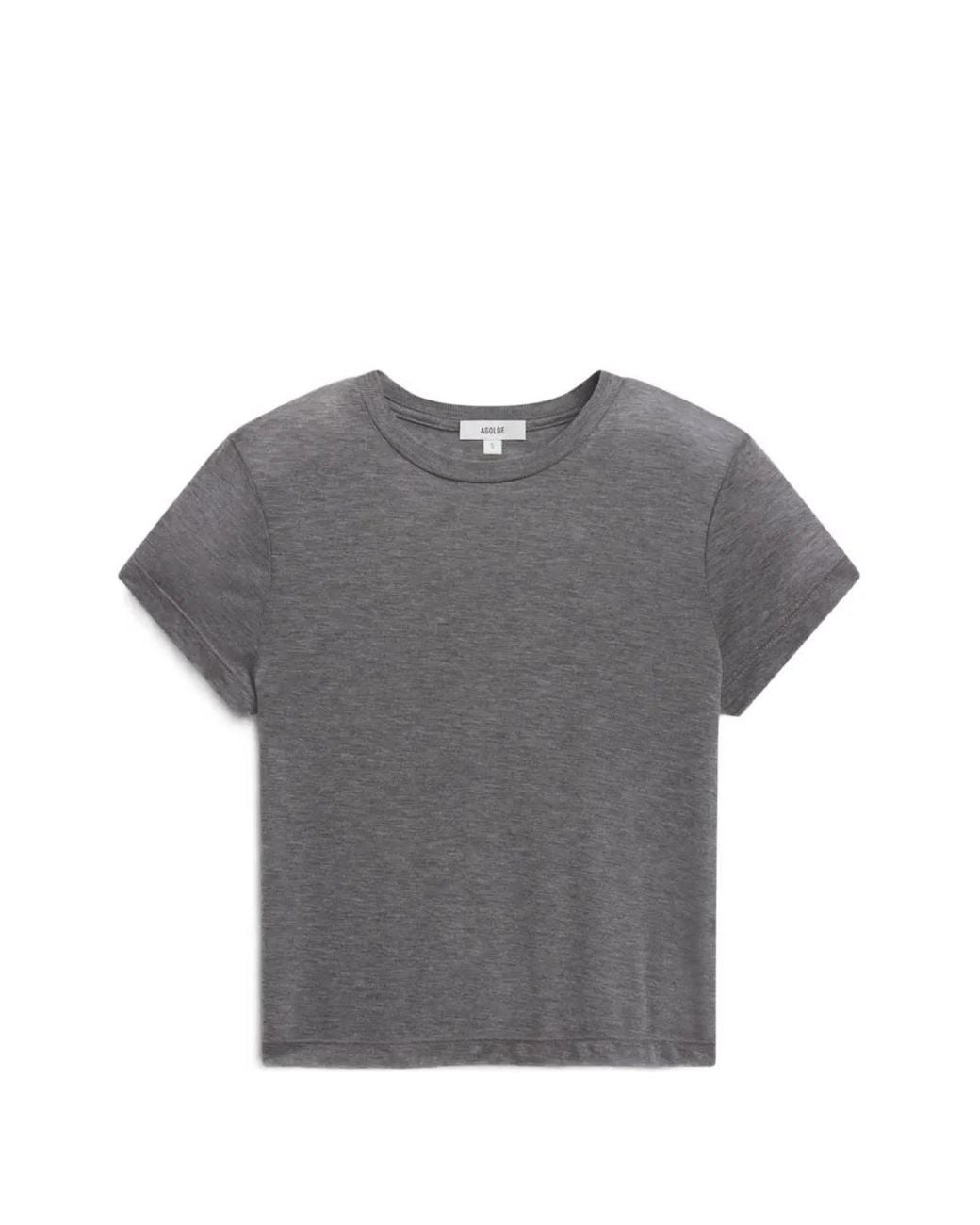 Agolde Gray Adine T-Shirt