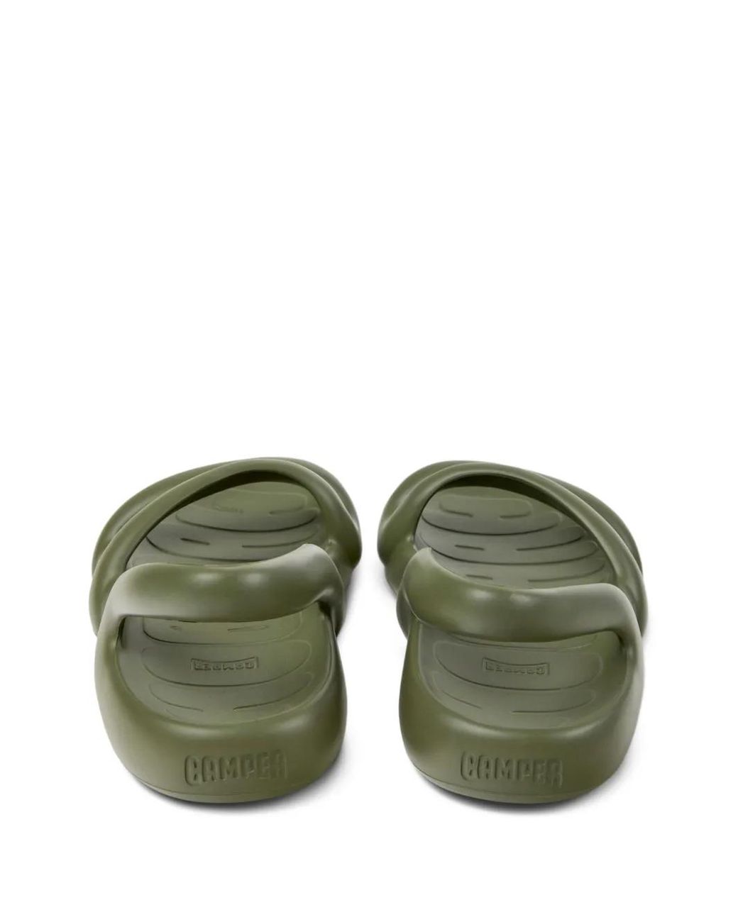 Camper Green Kobarah Strap Flat Sandals for men