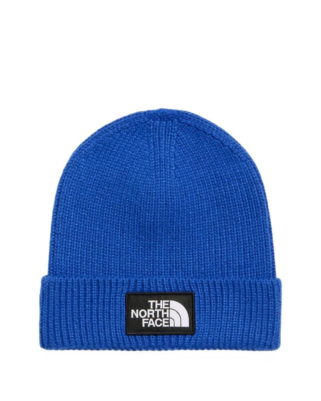 The North Face Blue Bonnet À Revers Logo Box for men