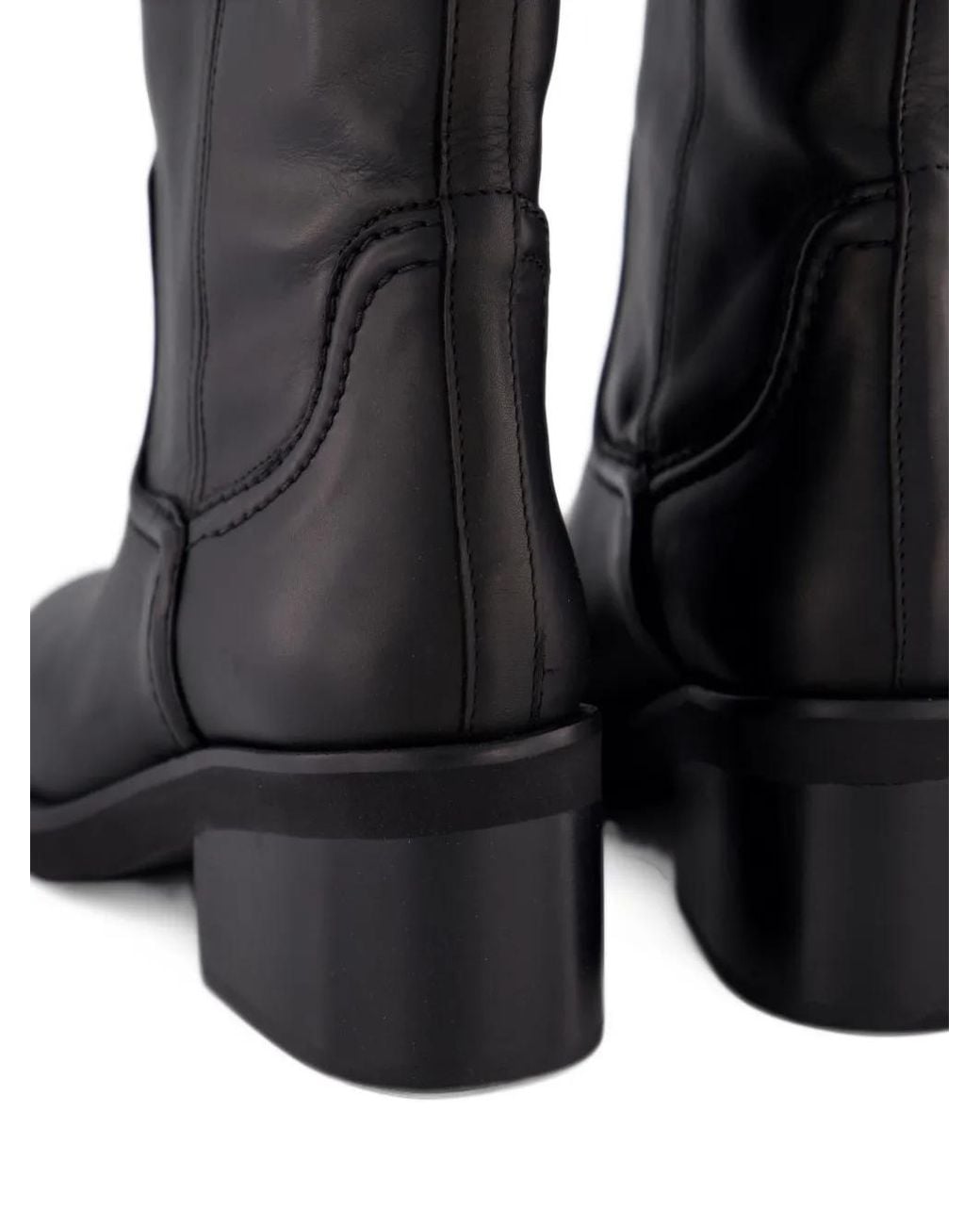Nubikk Black Cassy Slouch Boots