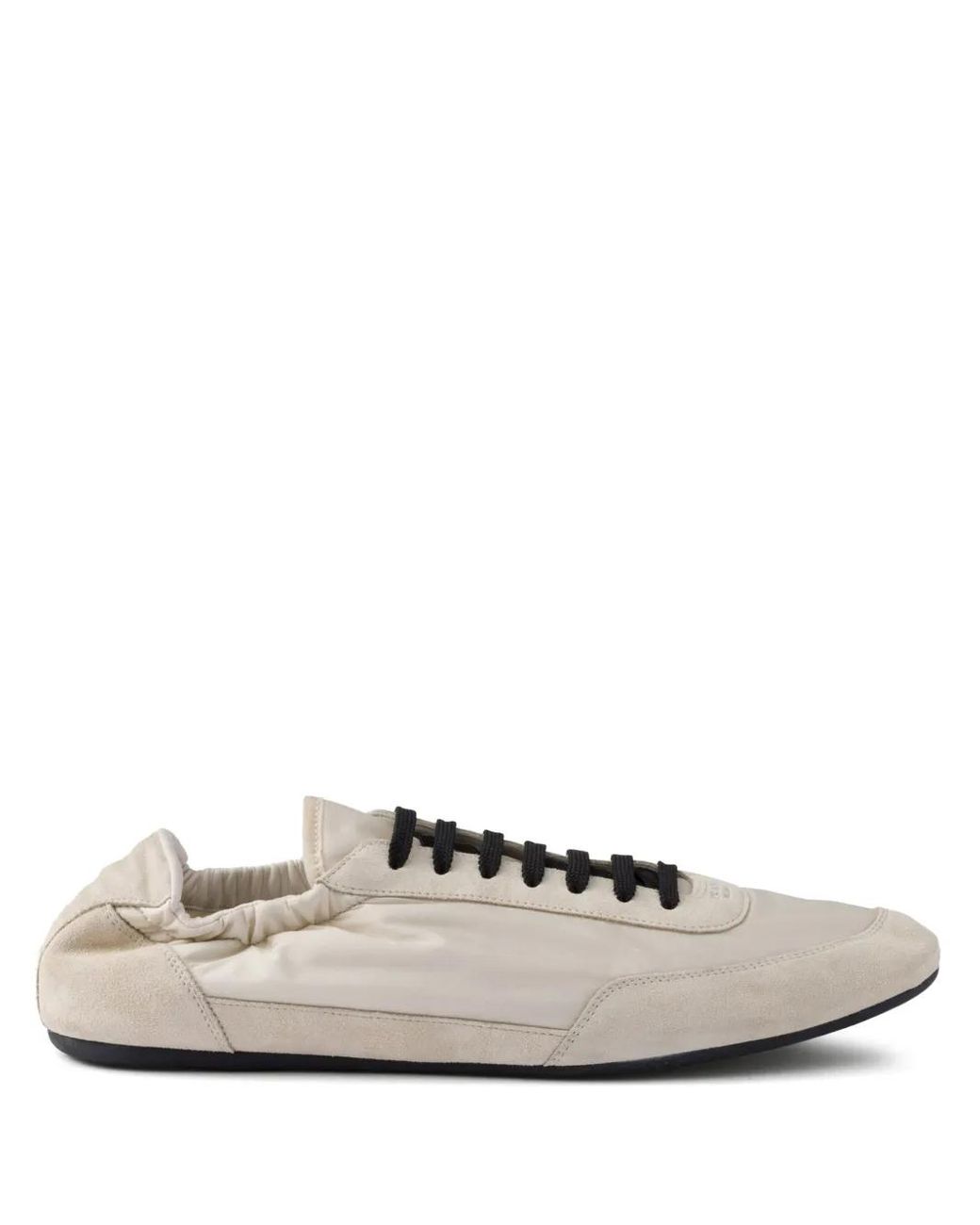 Prada White Panelled Sneakers