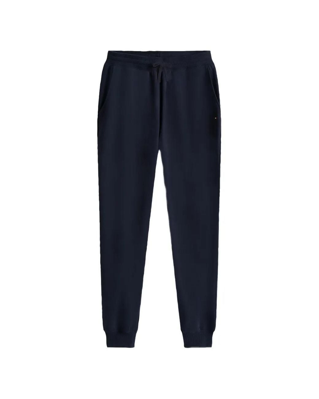 Tommy Hilfiger Blue Drawstring-Fastening Track Pants for men