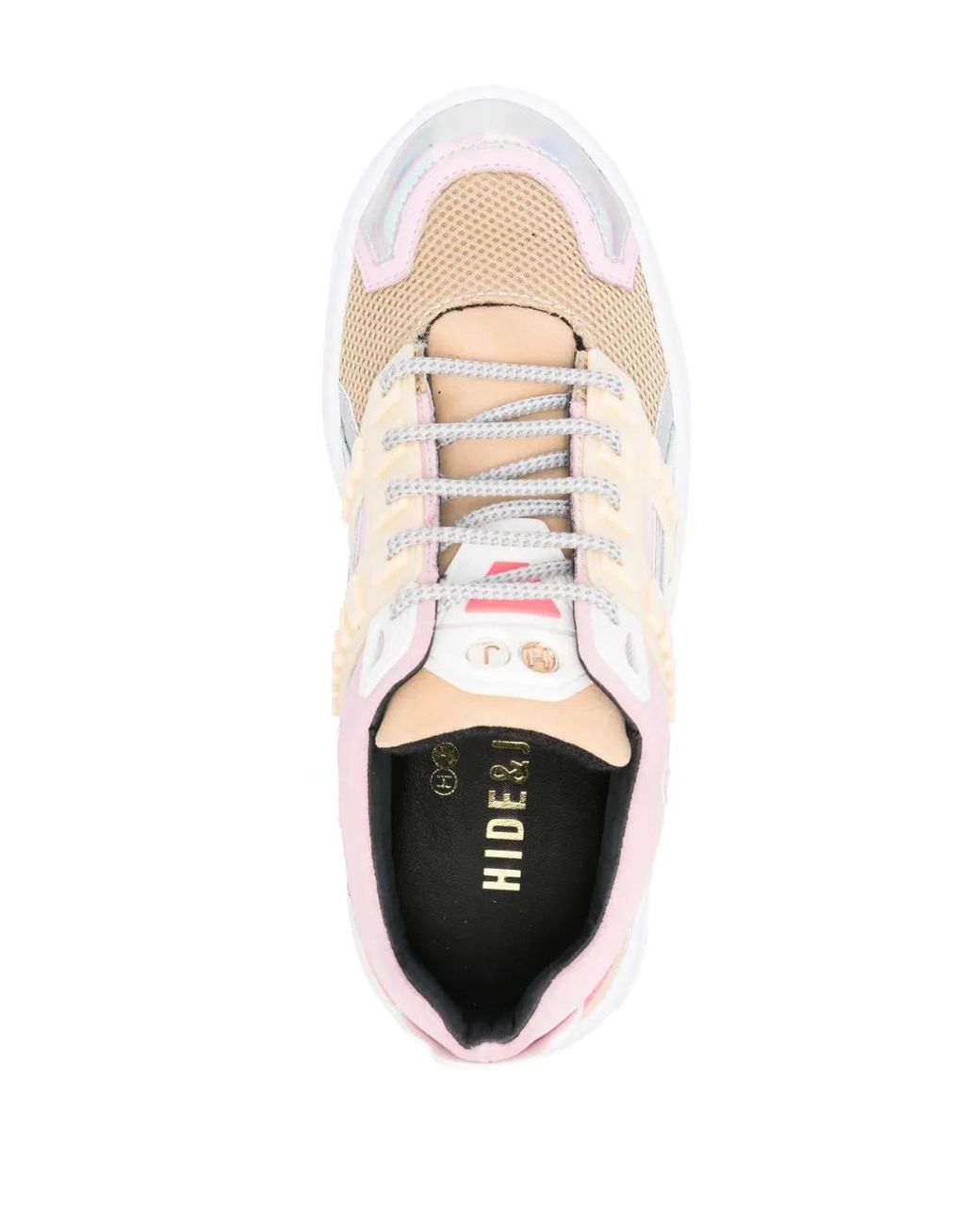 HIDE & JACK Pink Mini Silverstone Sneakers