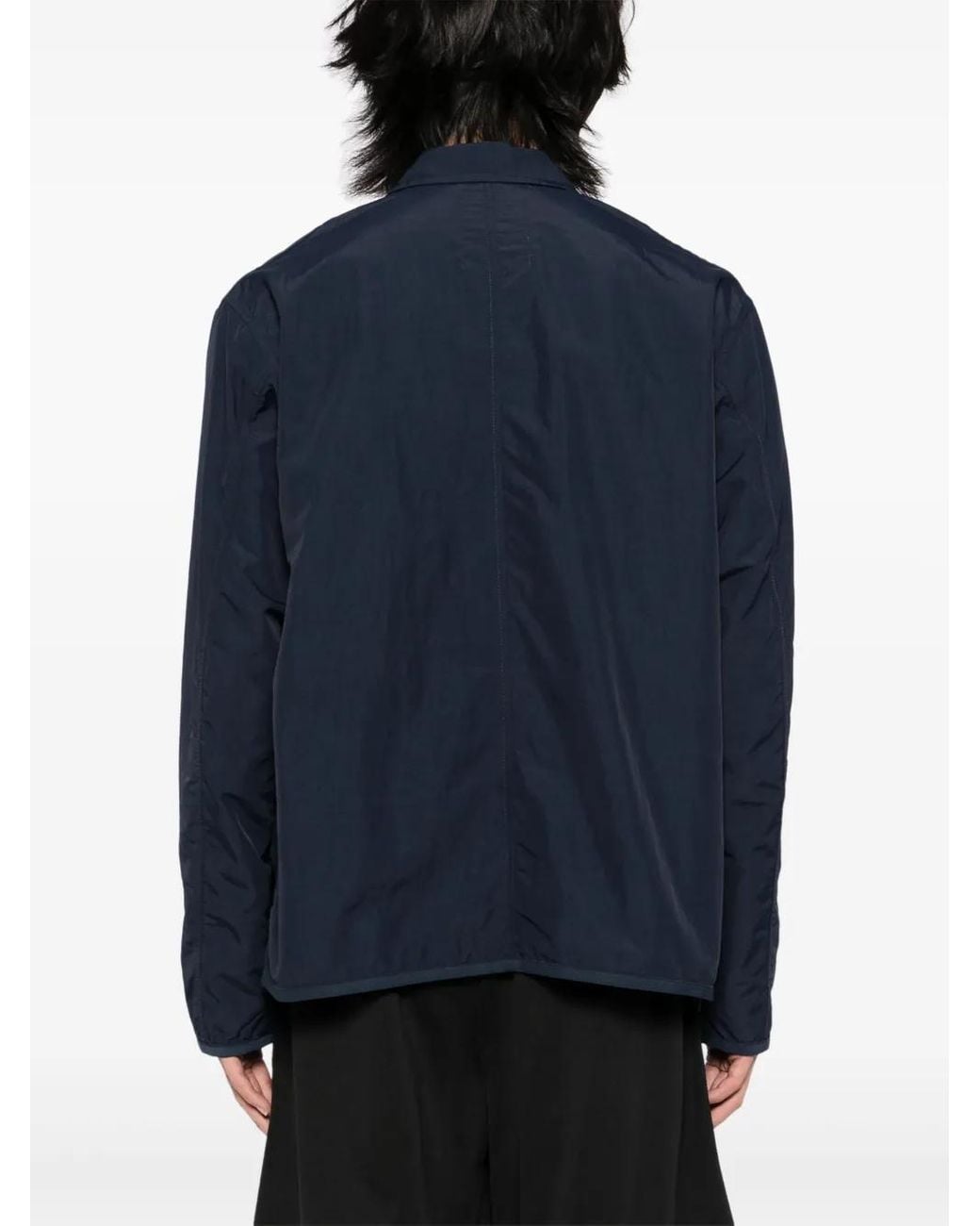Chocoolate Blue Button-Up Jacket for men