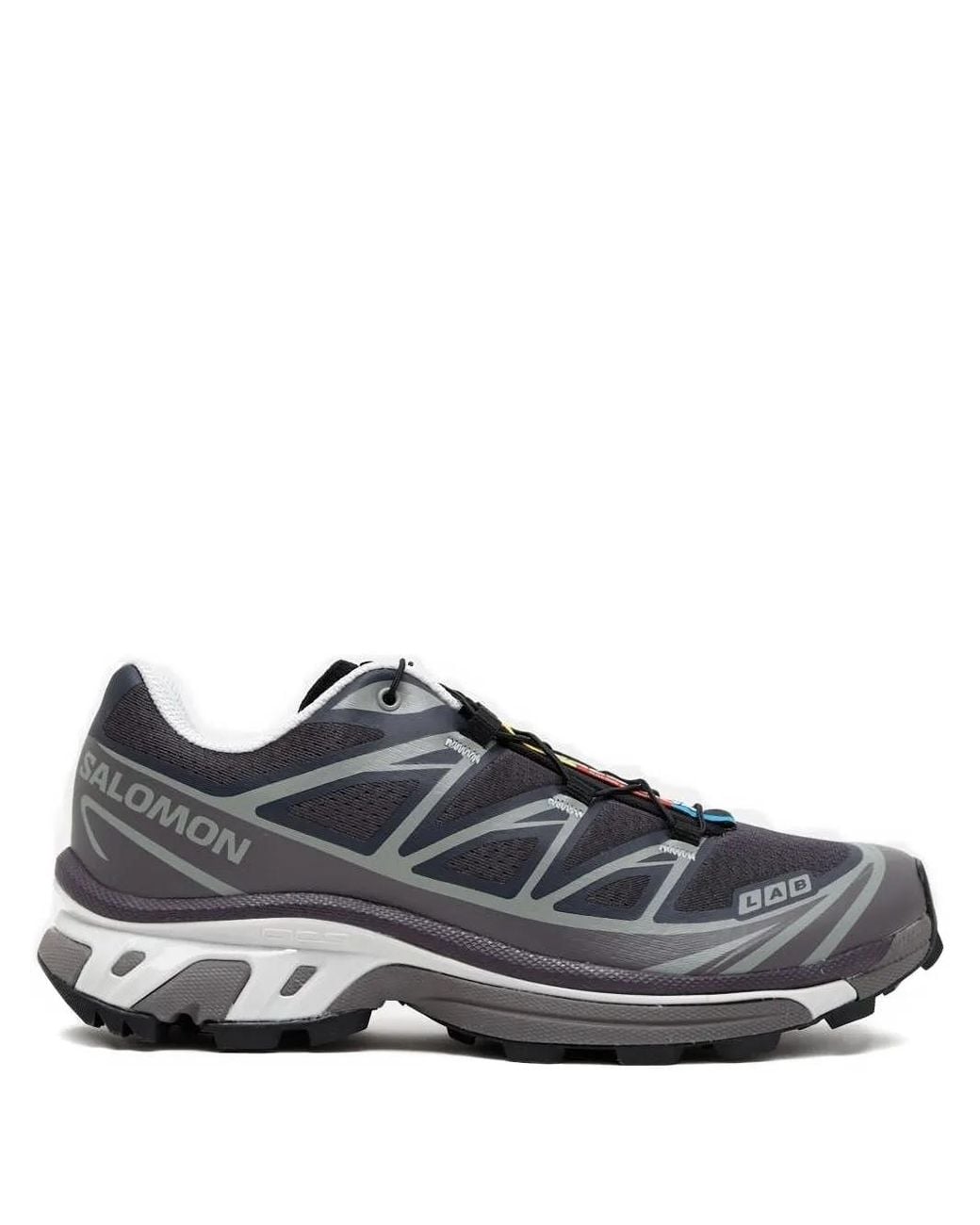 Salomon Gray Xt-6 Lab-Enhanced Sneakers