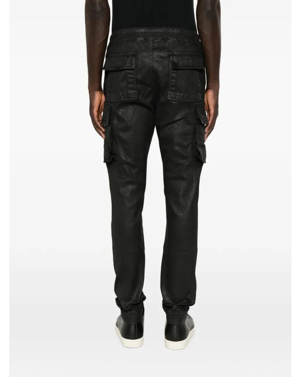 Rick Owens Black Tower Mastodon Cut Pants for men