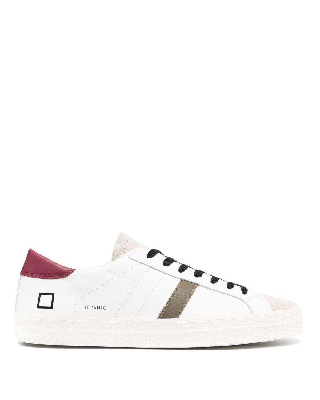 Bliv sur Elskede amerikansk dollar Date Court Low-top Leather Sneakers in White for Men | Lyst