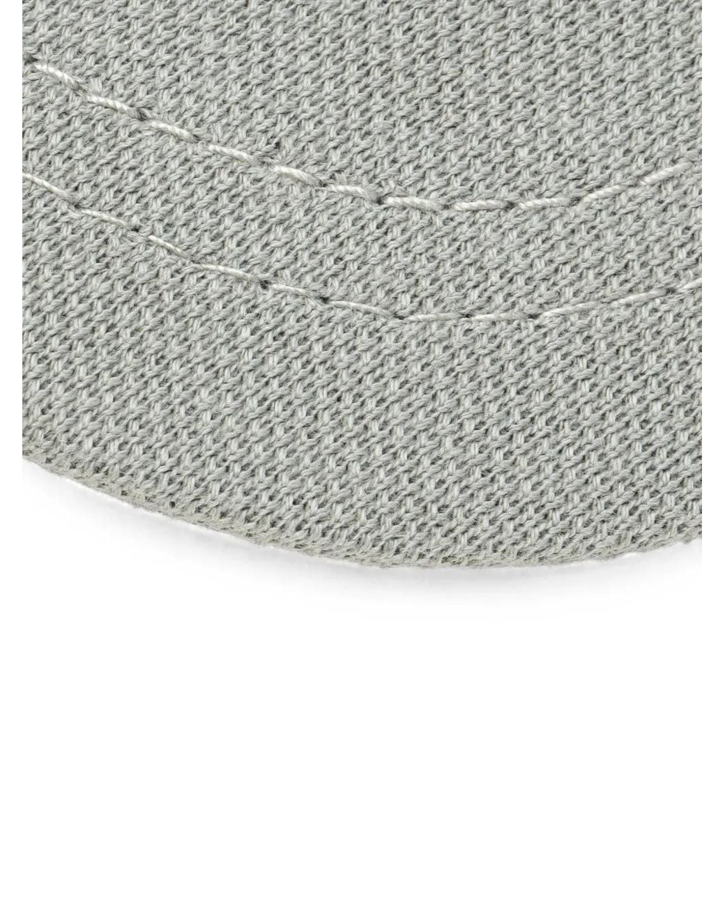 Fred Perry Gray Laurel Wreath Logo Cap for men