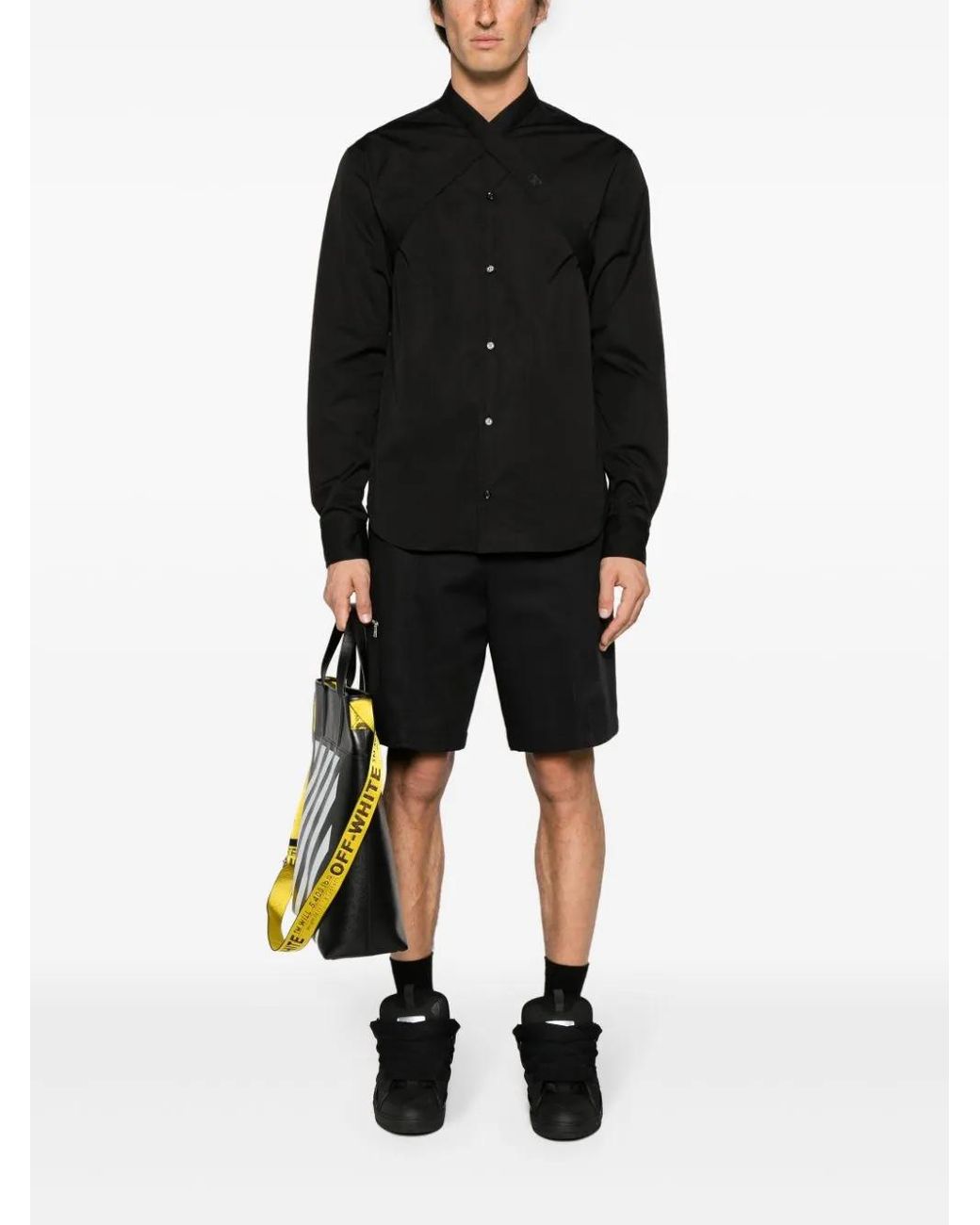 Off-White c/o Virgil Abloh Black Shirt for men