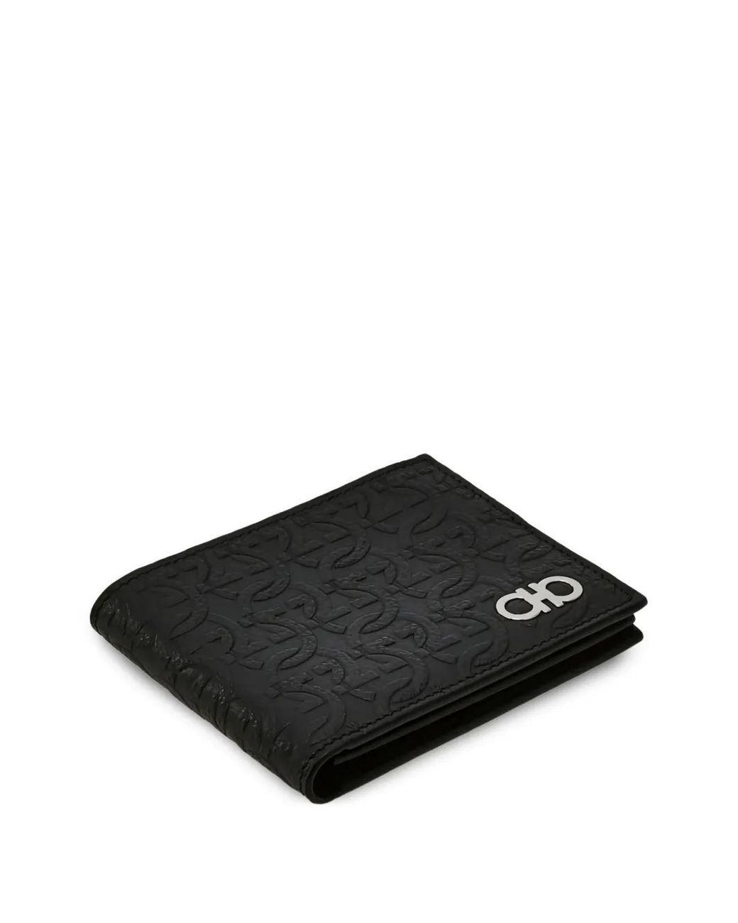 Ferragamo Black Gancini Wallet