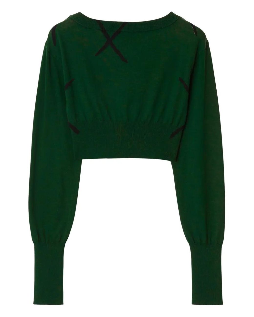 Maglione Crop di Burberry in Green