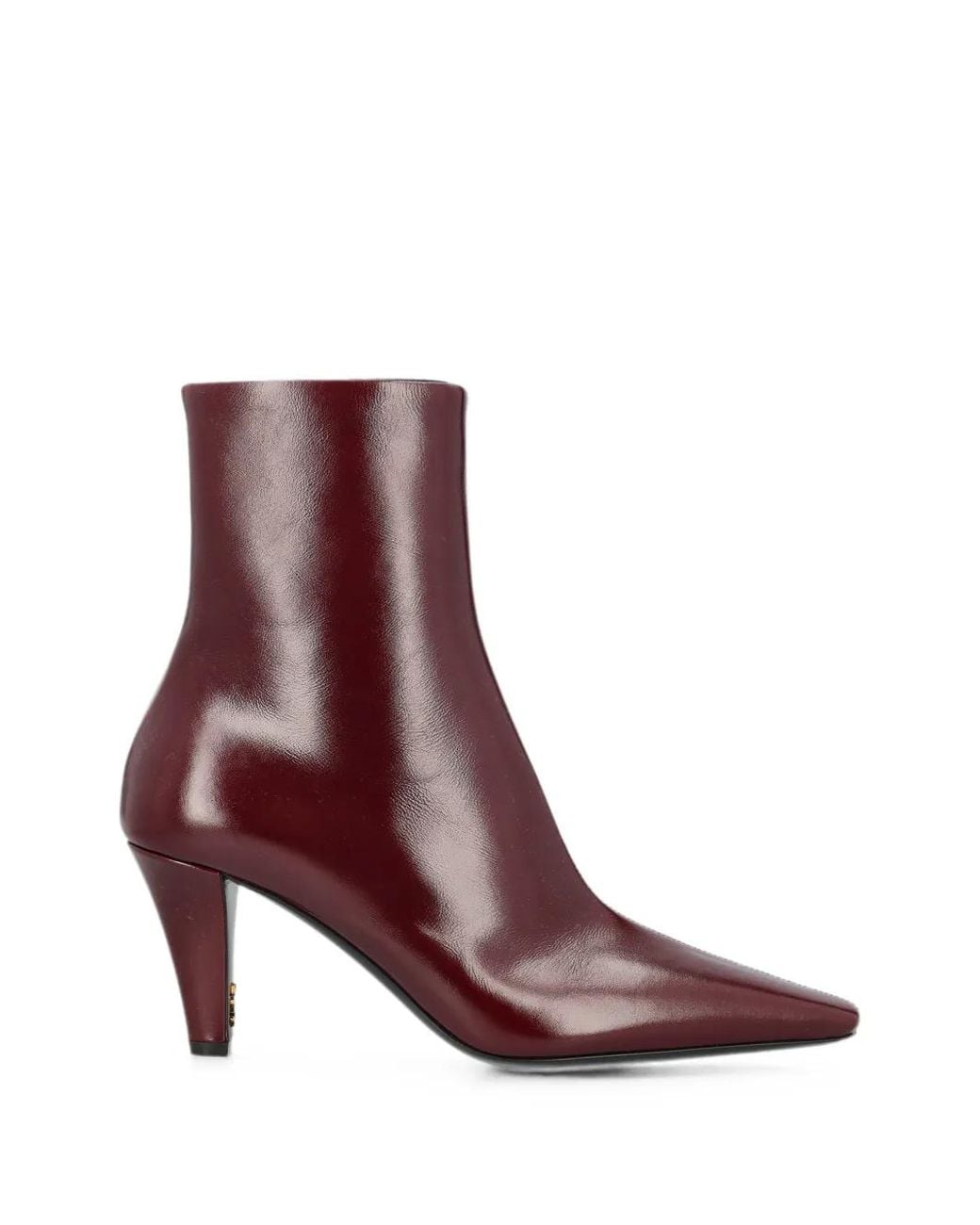 Saint Laurent Purple Jill Booties