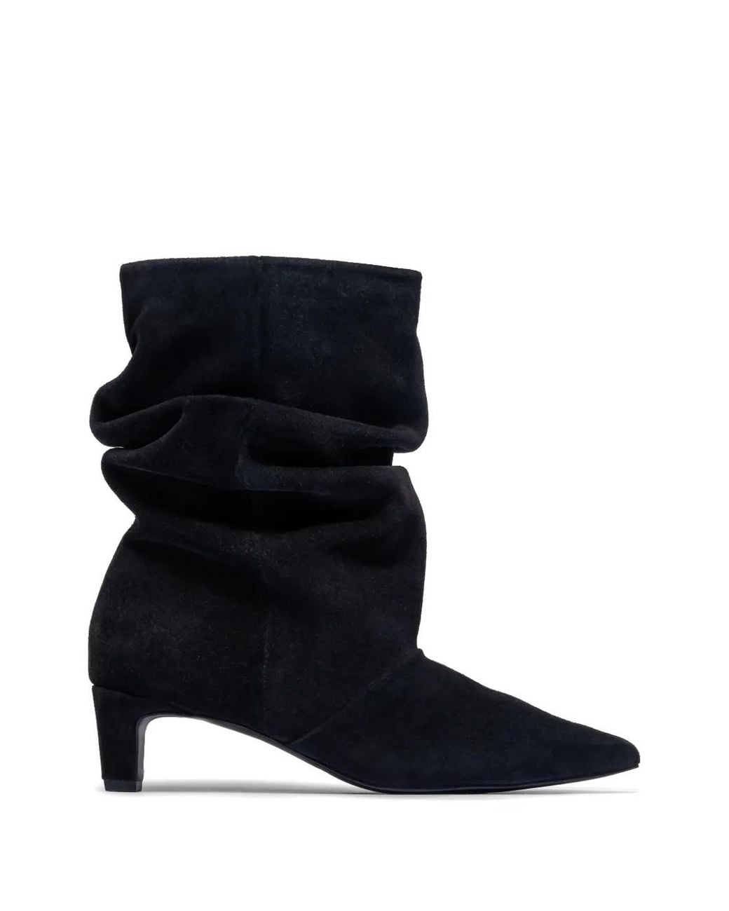 Bernardo Black Etta Pointed-Toe Ankle Boots