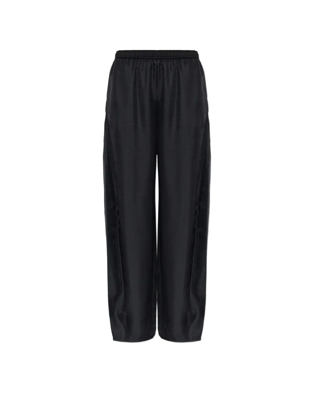 Alexander Wang Black Mid-Rise Track Pants