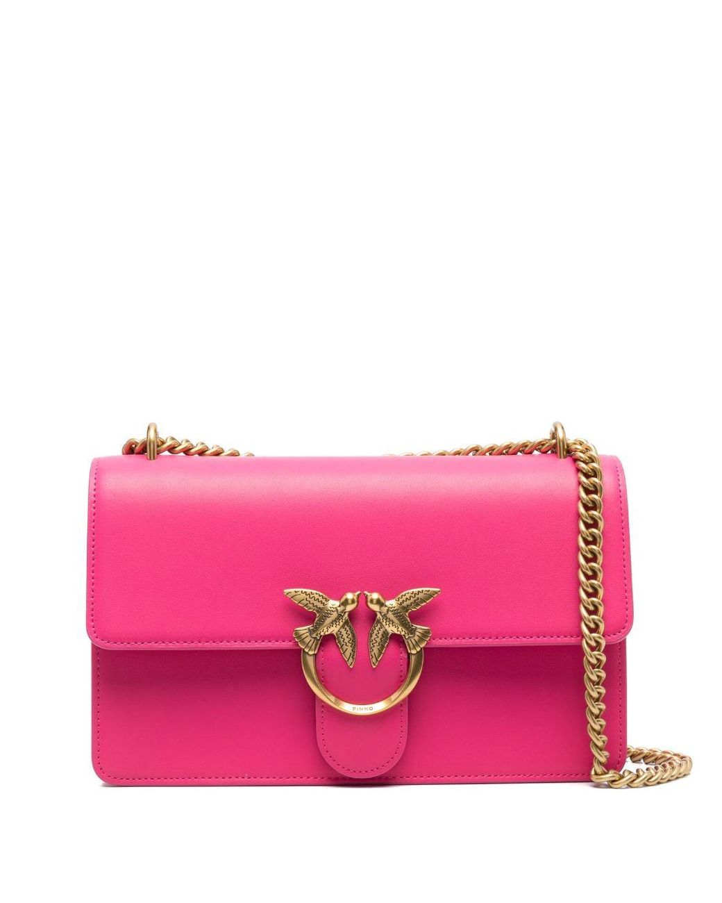 Pinko Love One Classic Crossbody Bag in Pink Lyst