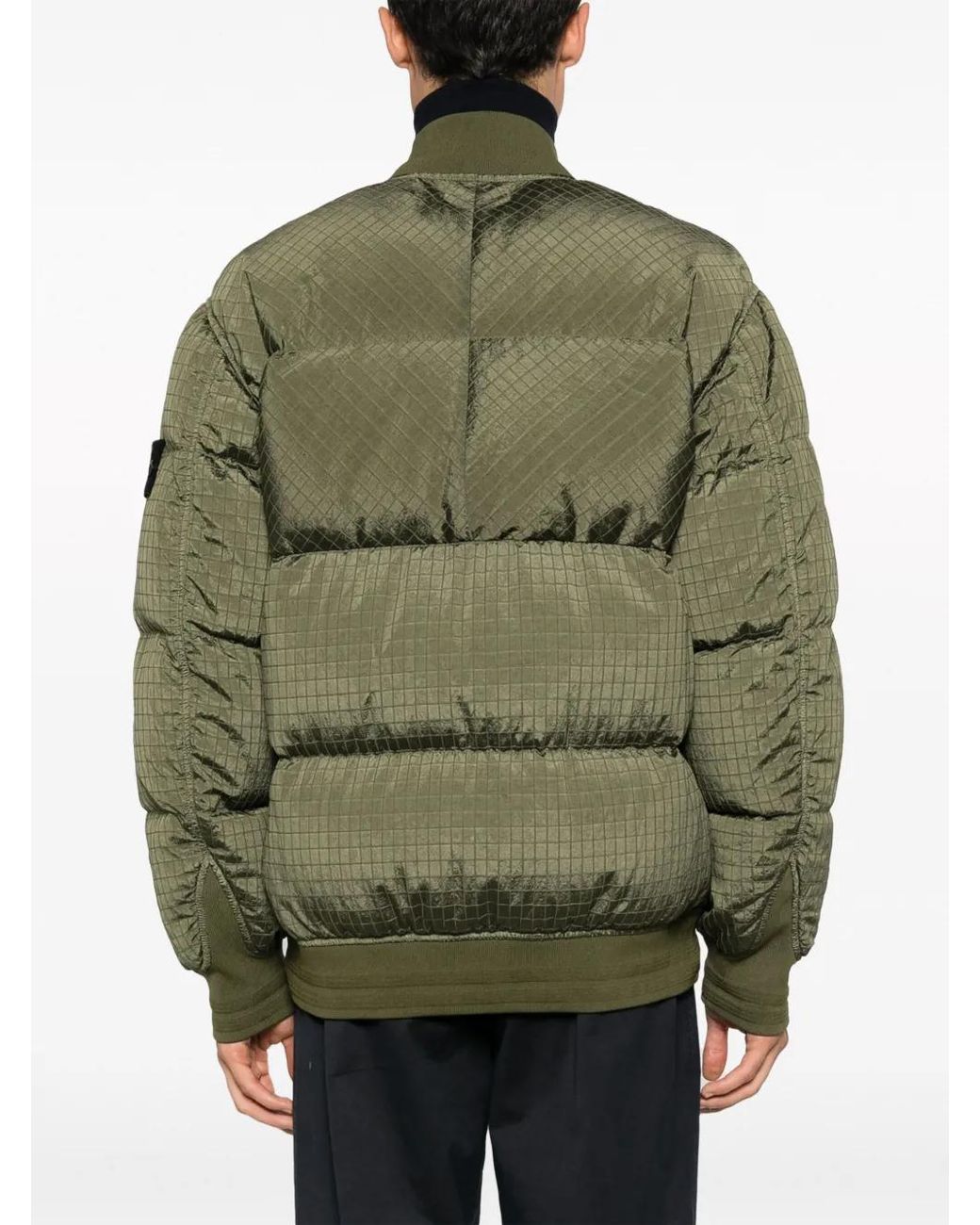 Stone Island Green Tone Island Coats for men