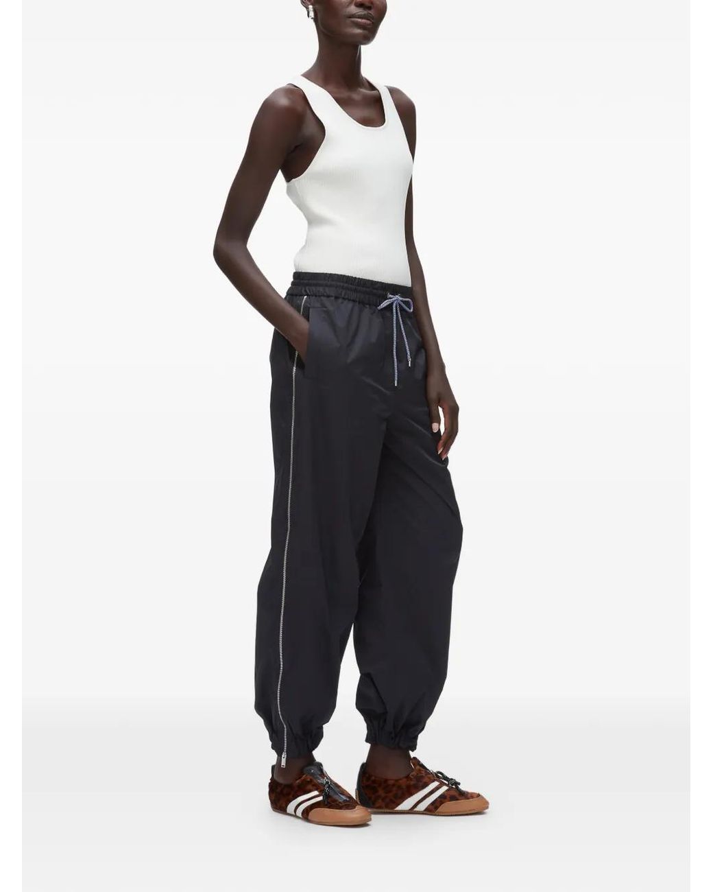 3.1 Phillip Lim Blue Drawstring Track Pants