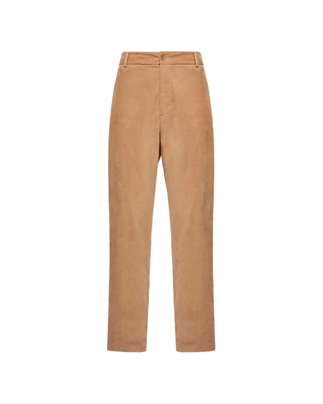 Moncler Natural Corduroy Trousers for men