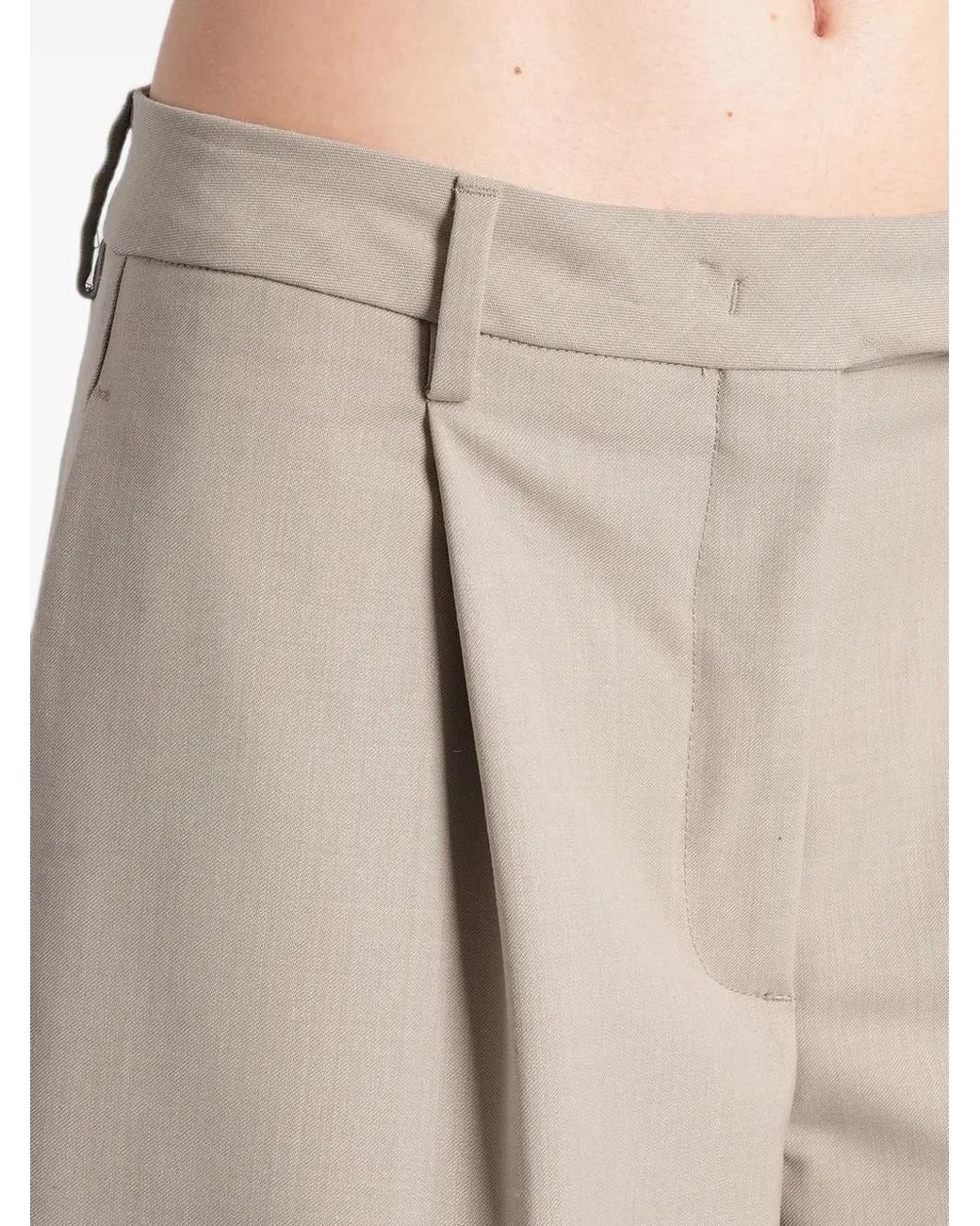 Pantalon E-Deva Ample Thelatest en coloris Natural