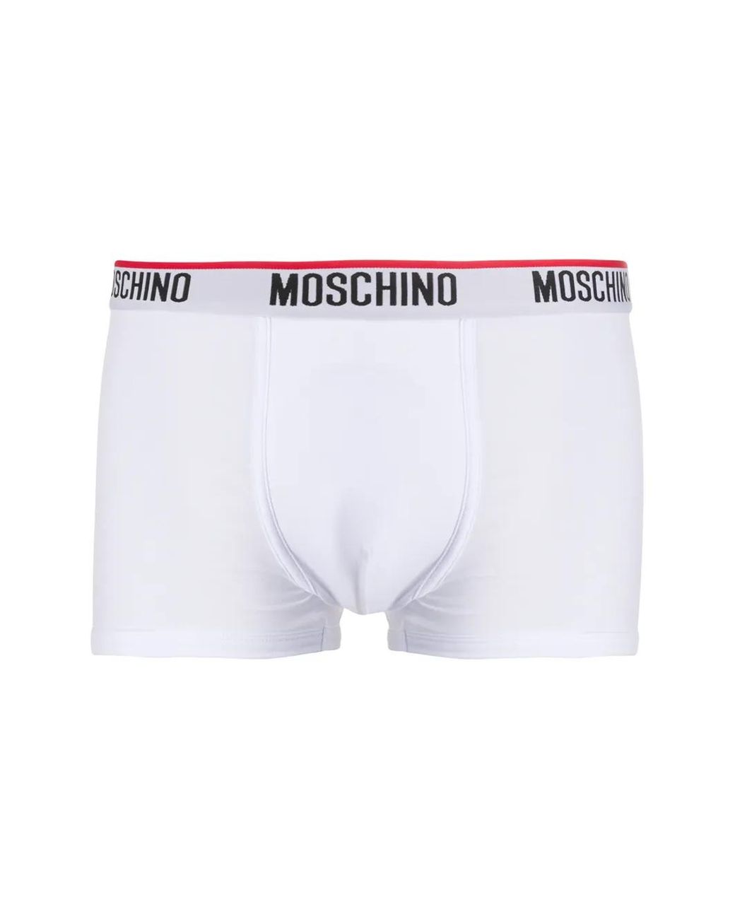 Moschino White Logo Boxers for men
