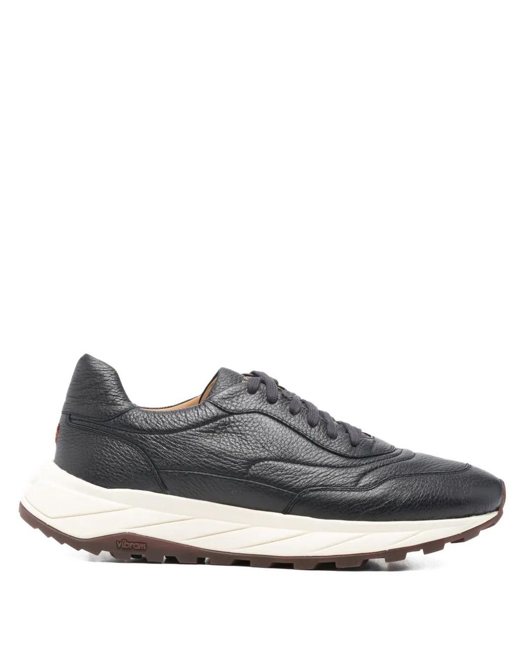 Henderson Gray Textured Sneakers for men