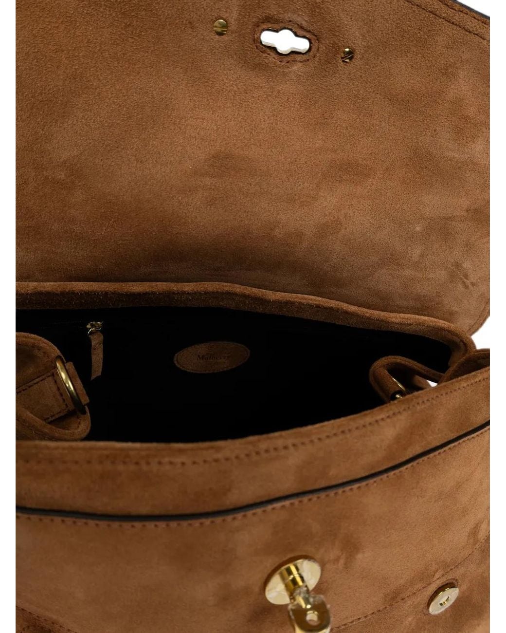 Mulberry Brown Alexa Tote Bag