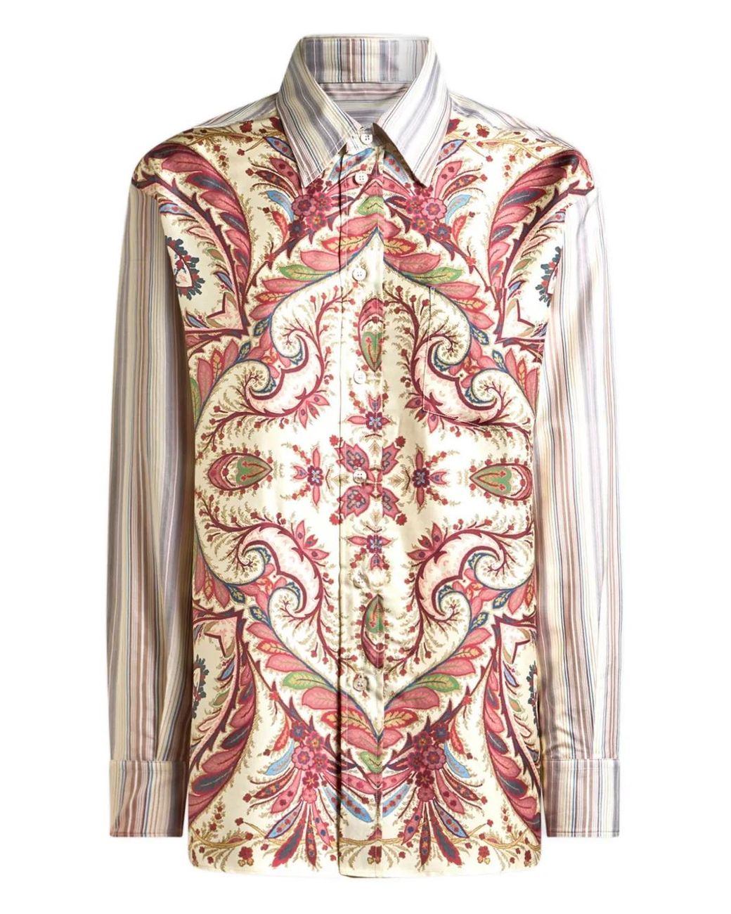Etro Pink Camicia Over