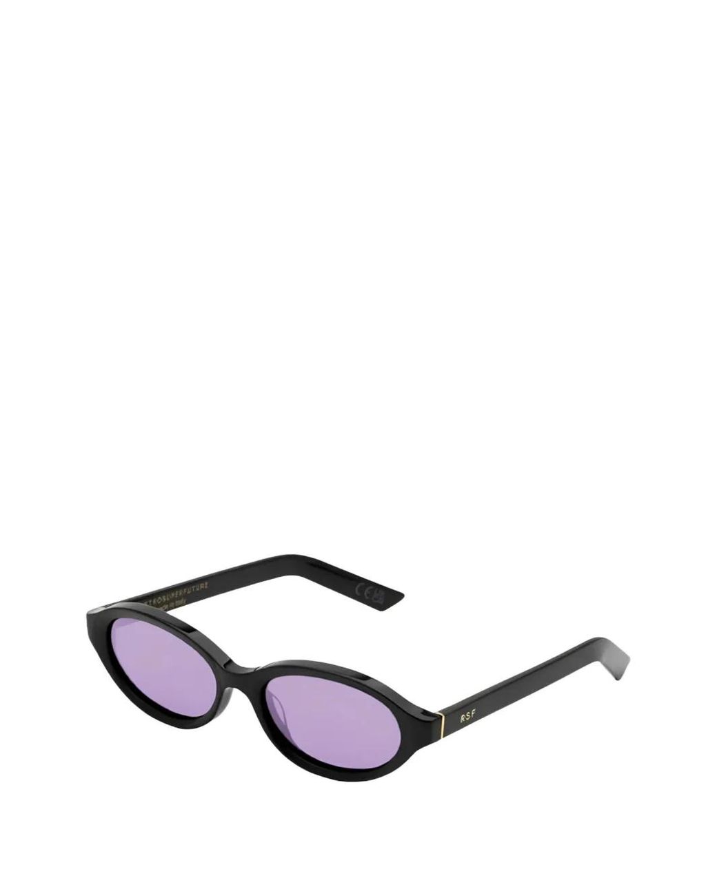 Retrosuperfuture White Parola Oval-Frame Sunglasses