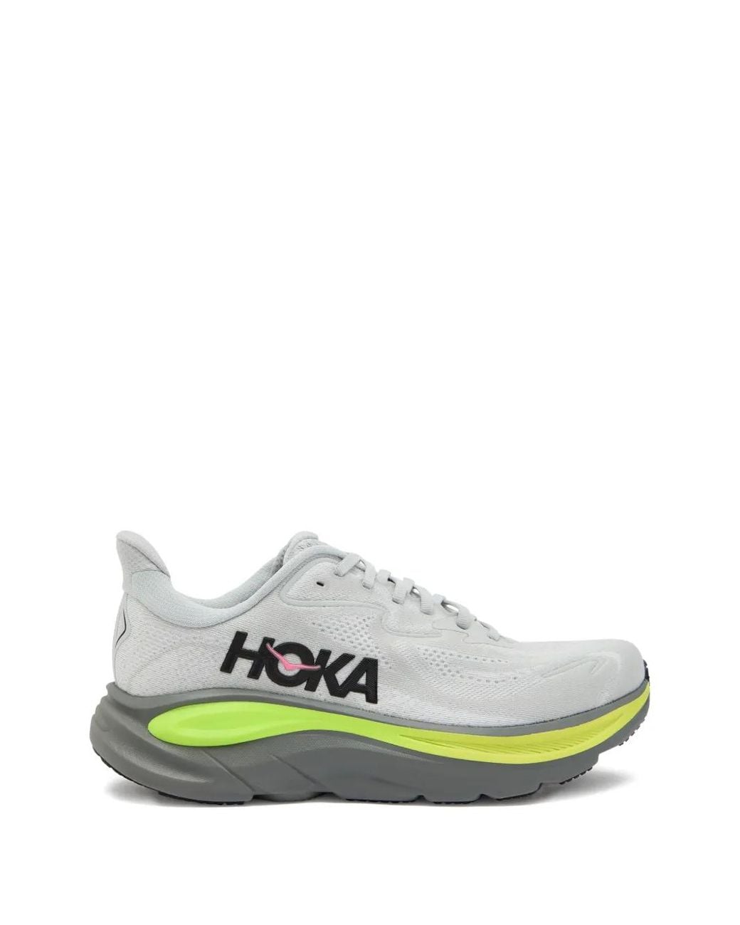 Hoka One One Green Clifton 10 Mesh Sneakers for men