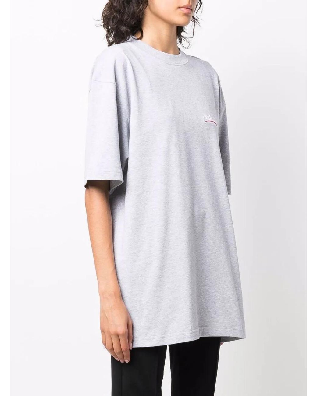 Balenciaga Blue Political Campaign T-Shirt