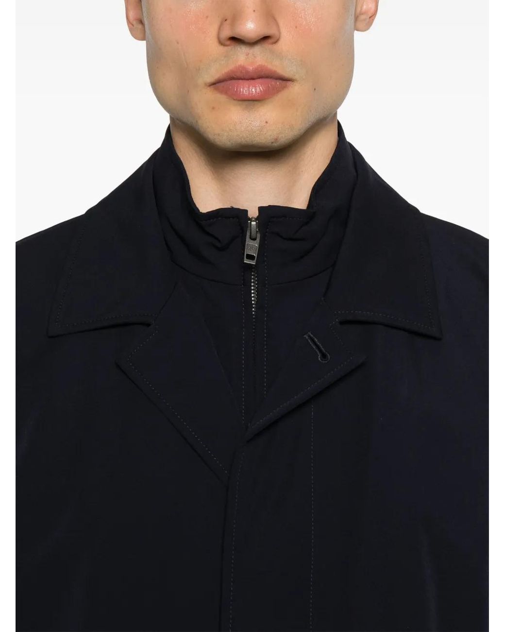 Fay Blue Morning Coat Trenchcoat for men