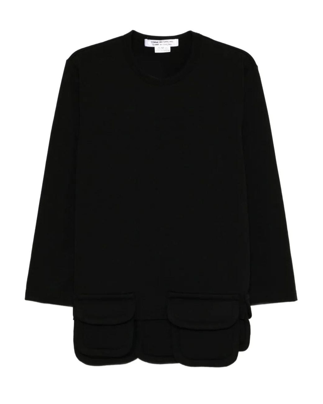 Comme des Garçons Black Long-Sleeve T-Shirt