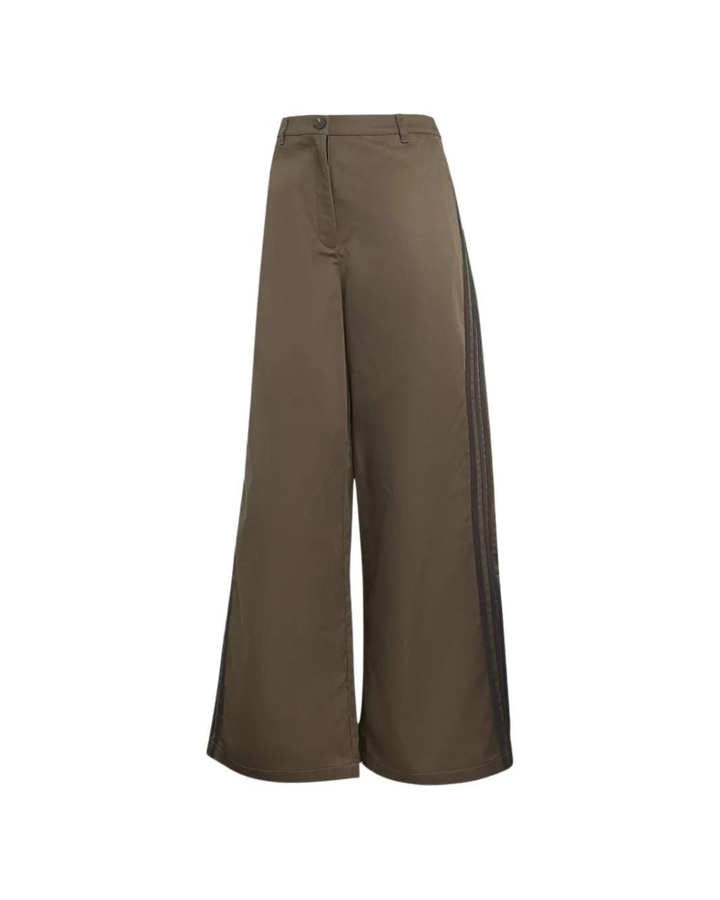 Adidas Natural Side-Stripe Trousers