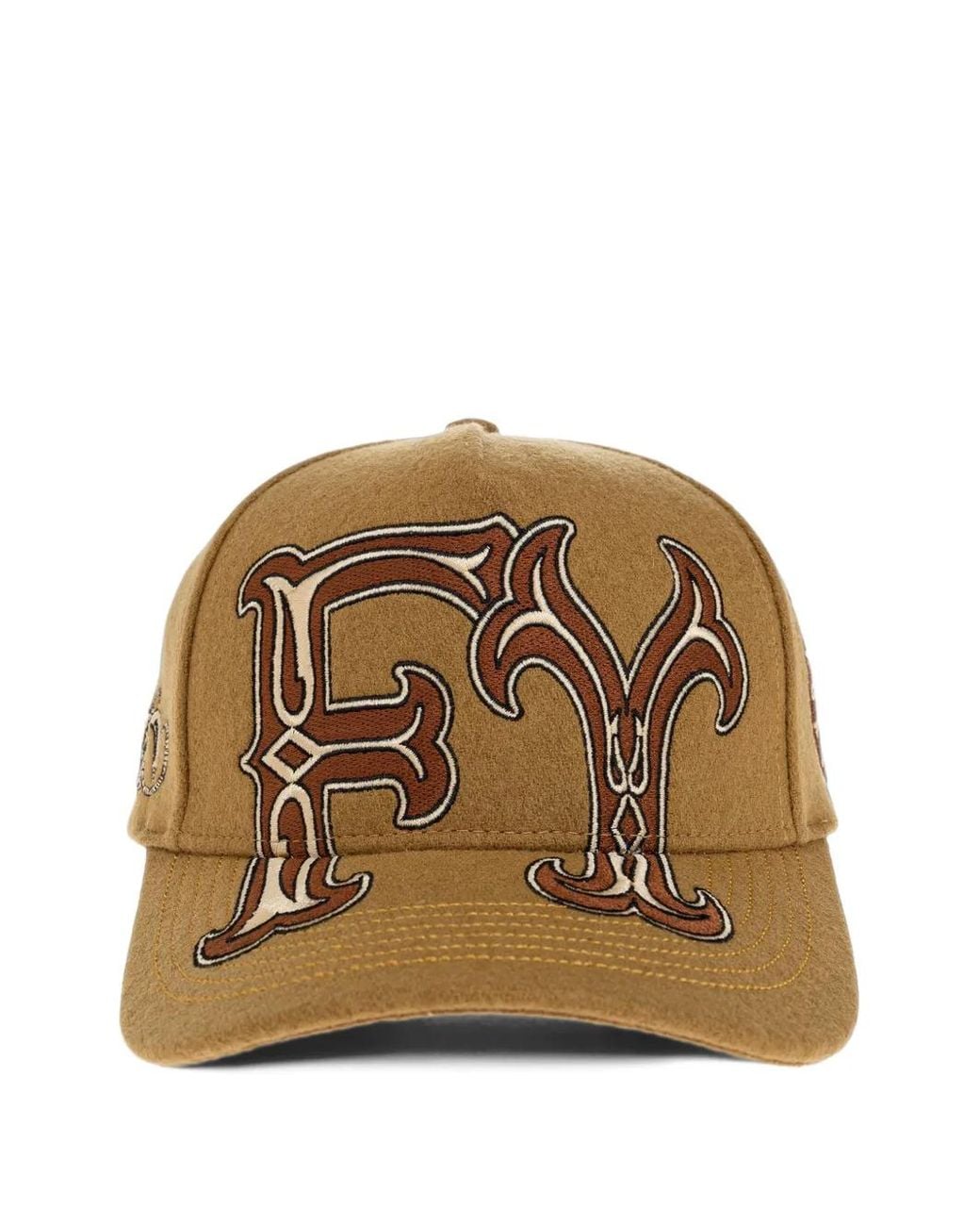 PDF Metallic Logo-Embroidered Baseball Cap for men