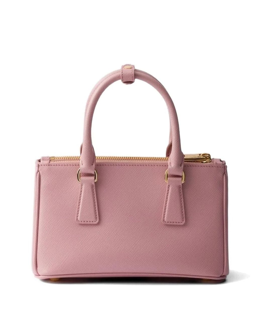 Prada Pink Mini Galleria Tote Bag