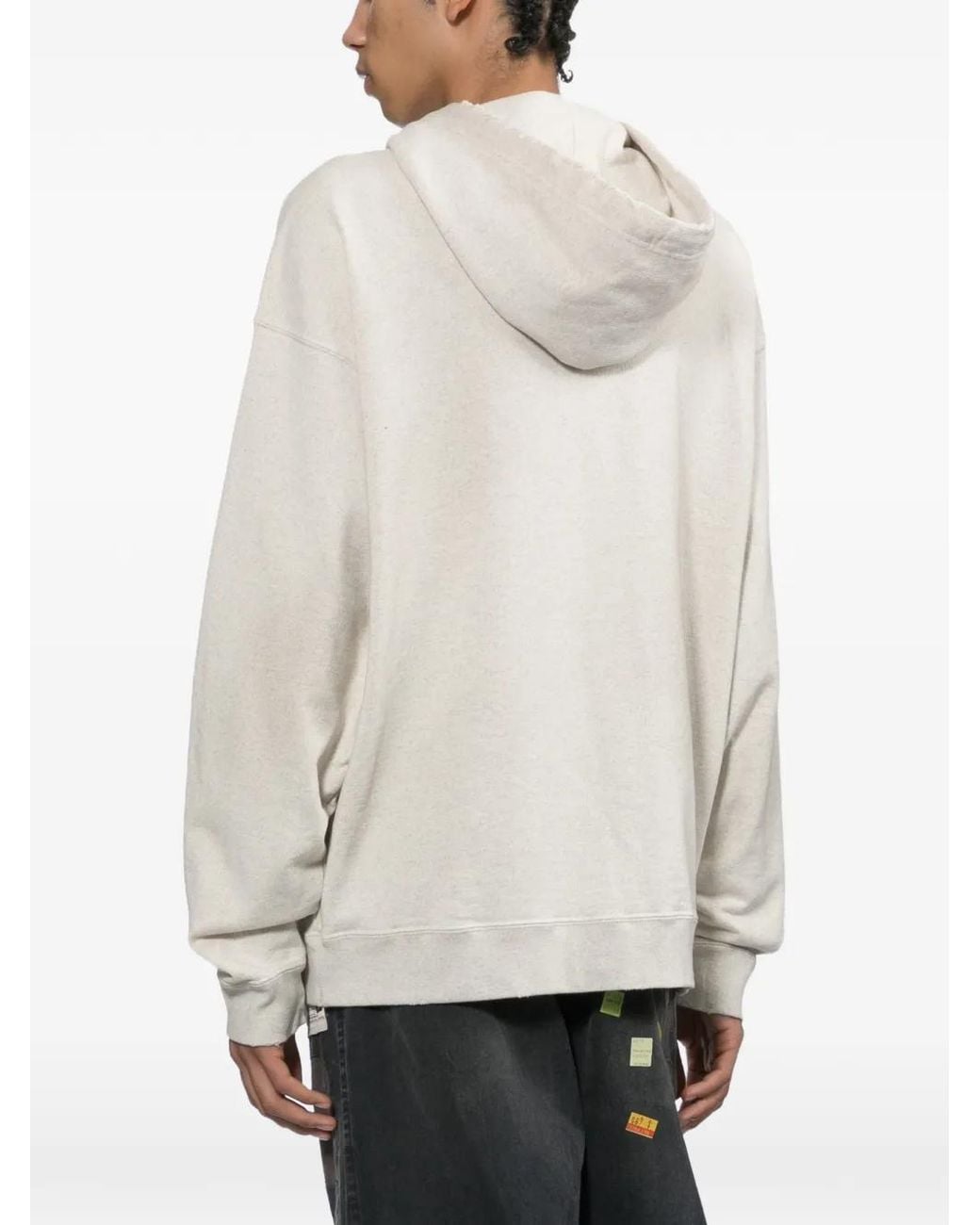 Maison Mihara Yasuhiro White Kids Doodle Zip-Up Hoodie for men