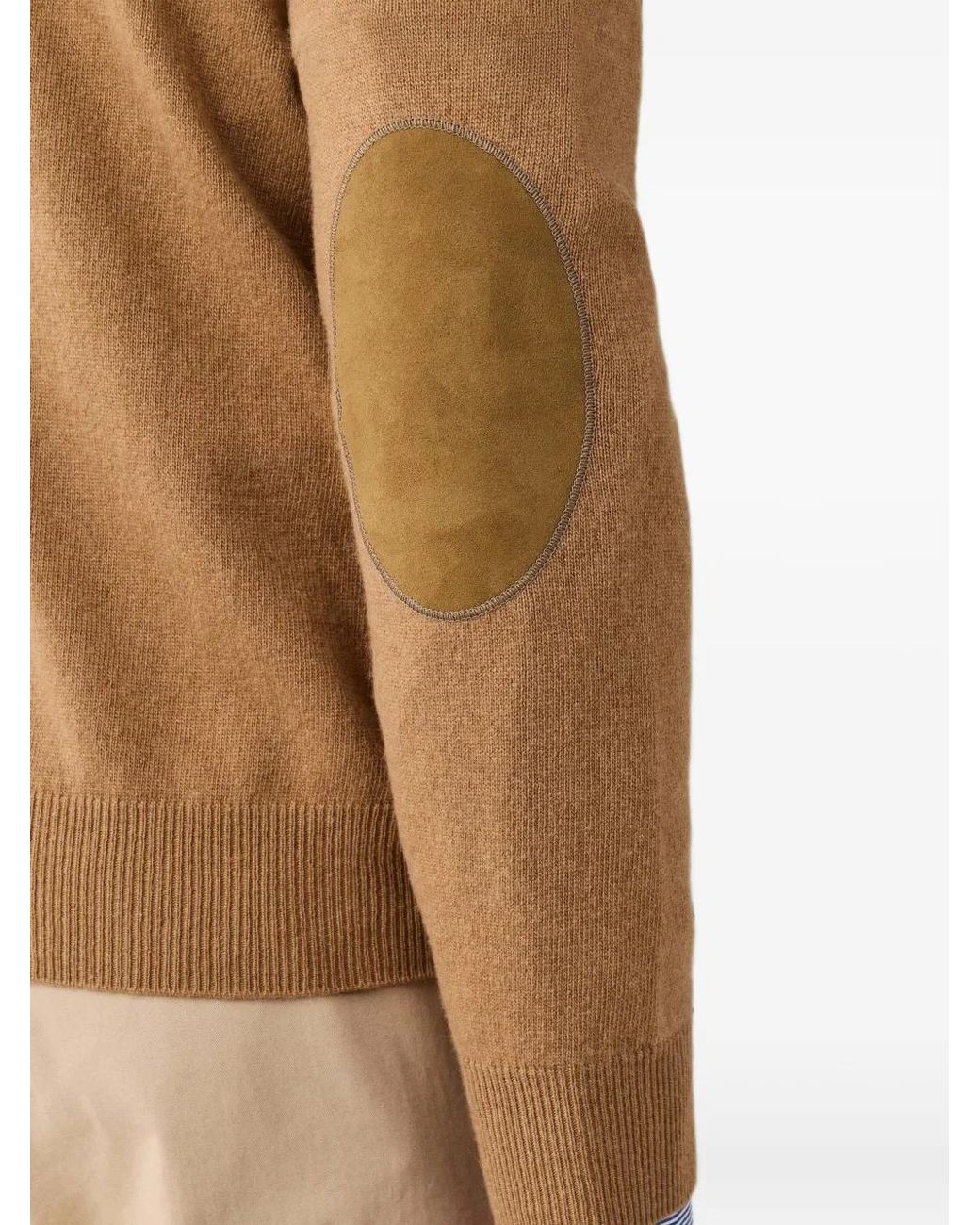 Hackett Pullover Mit Patch in Natural für Herren