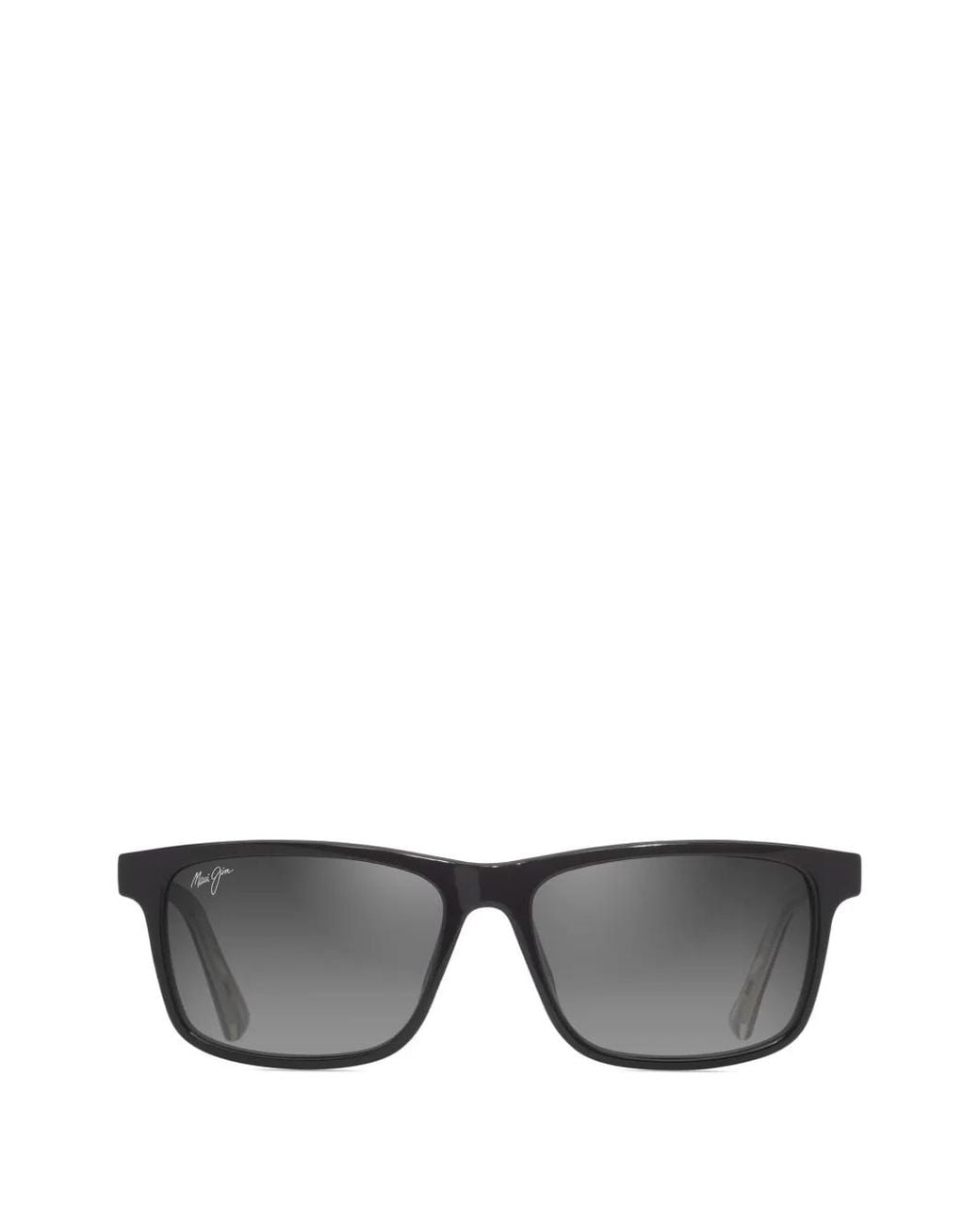 Maui Jim Gray Okina Square-Frame Sunglasses for men
