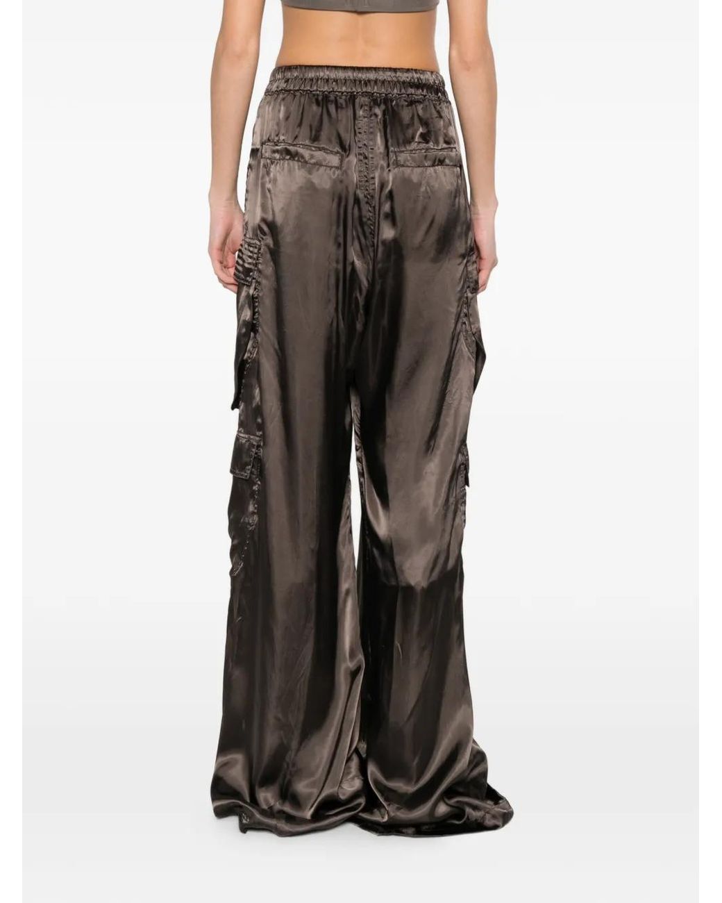 Rick Owens Brown Cargobelas Trousers
