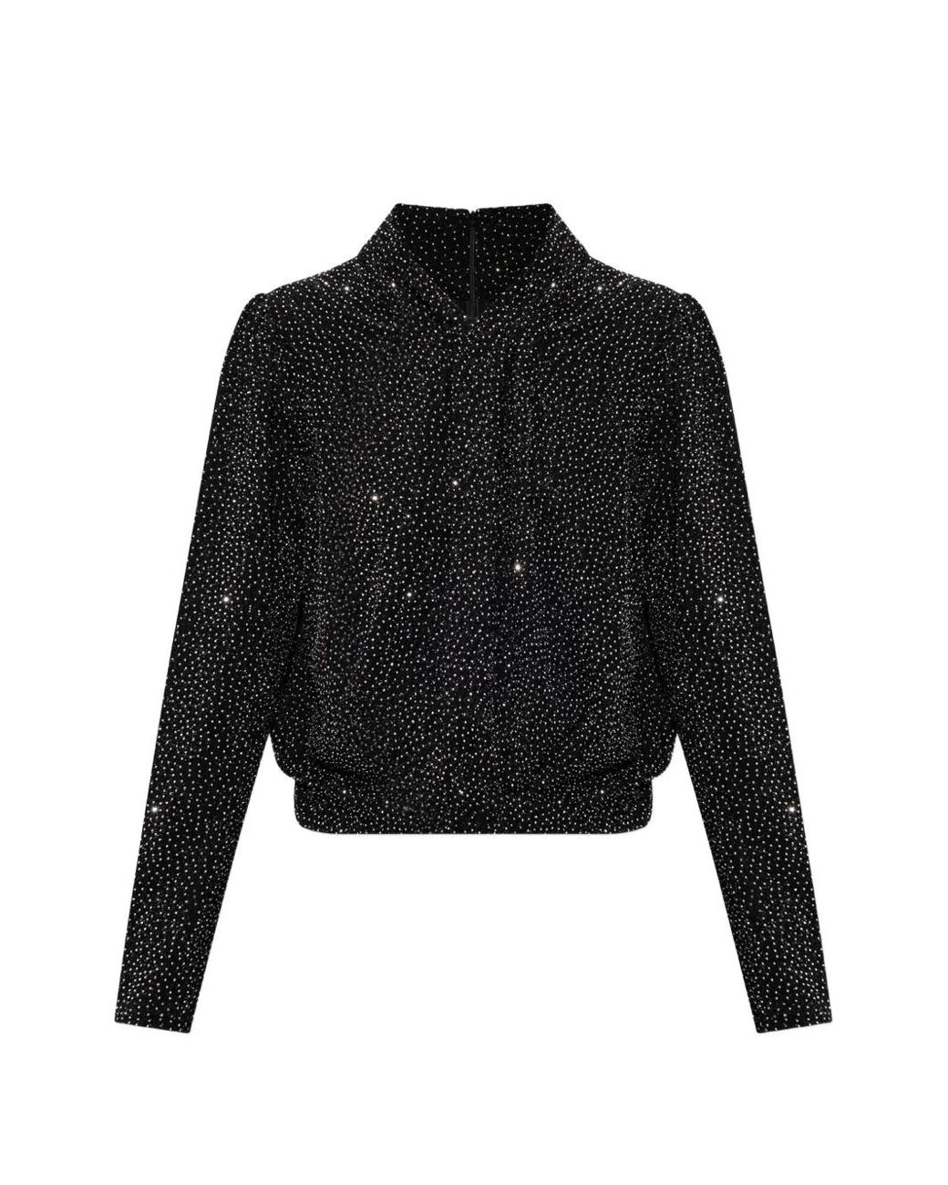 IRO Black Ysane With Sequins Blouse