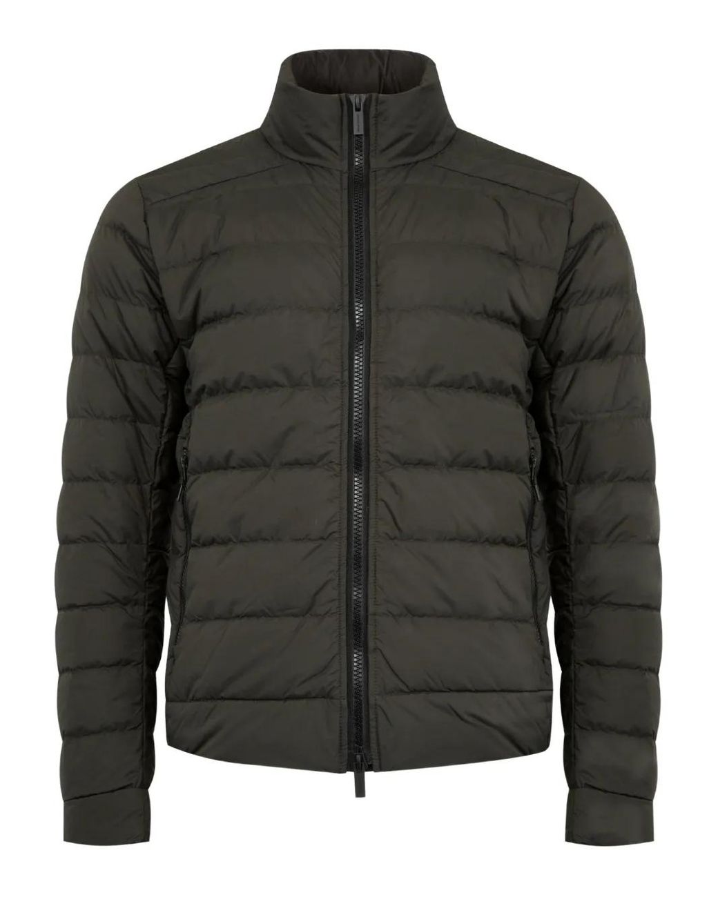 Canada Goose Black Crofton Quilted Jacket for men