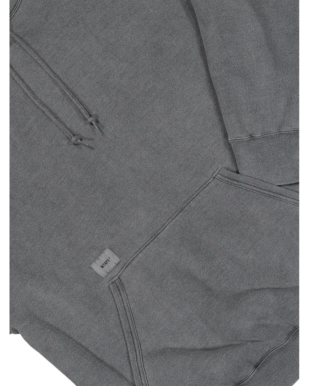 (w)taps Hoodie Met Logoprint in het Gray voor heren