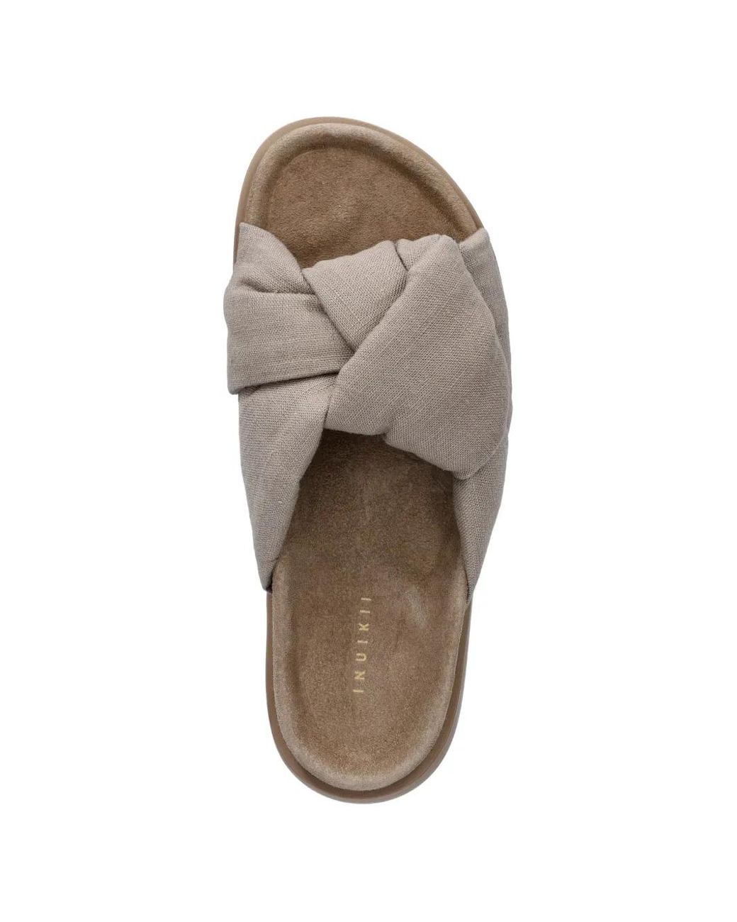 Inuikii Multicolor Oversized Knot Sandals