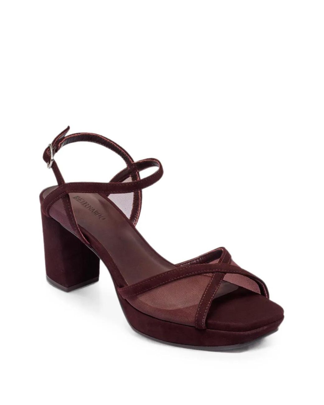 Bernardo Brown Celeste Platform Sandals