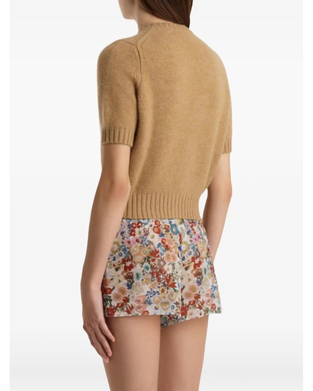Khaite Brown Nora Cardigan