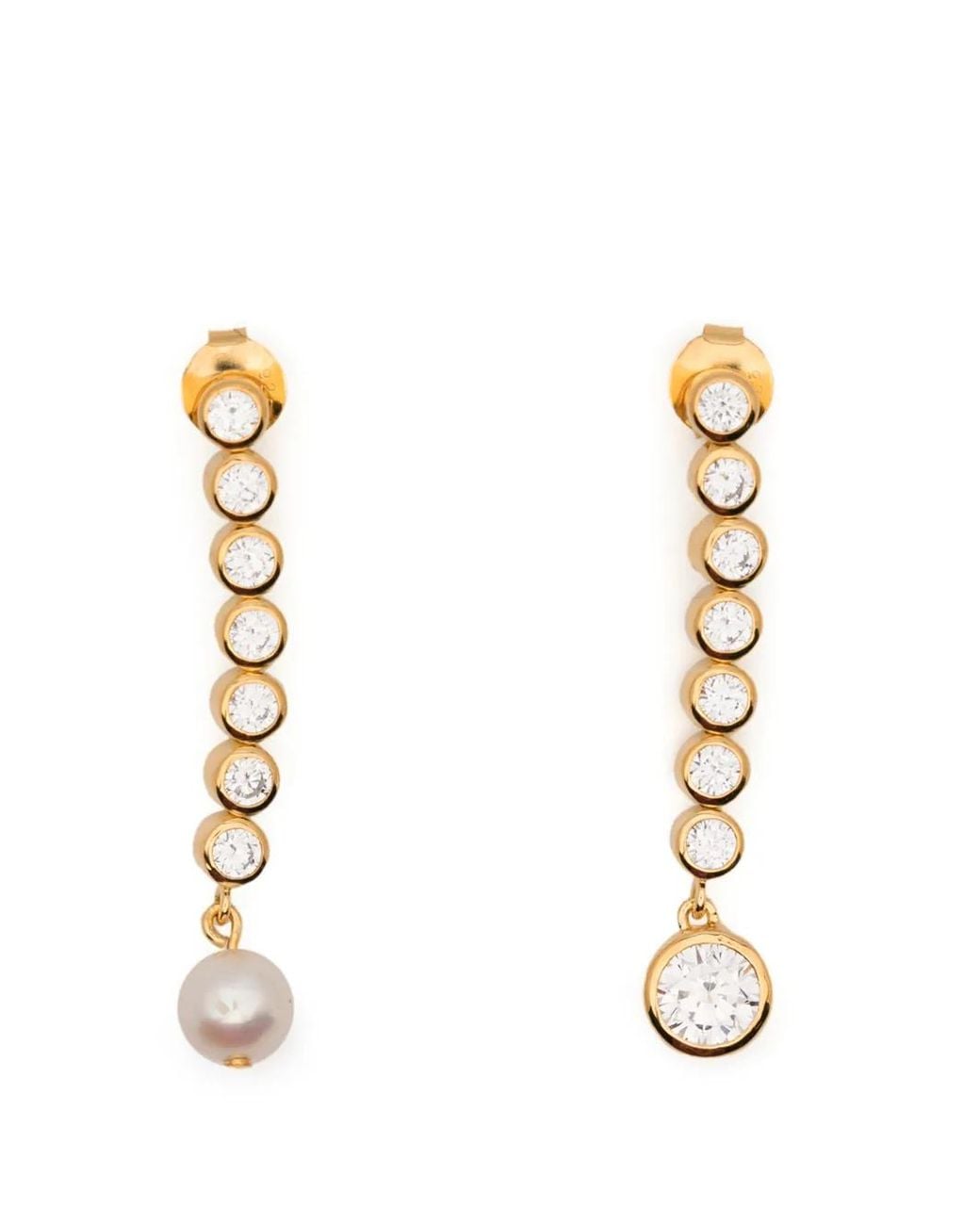 COMPLETEDWORKS Metallic Boucles D'Oreilles Multiply Zero By Zero Et You Get Zero