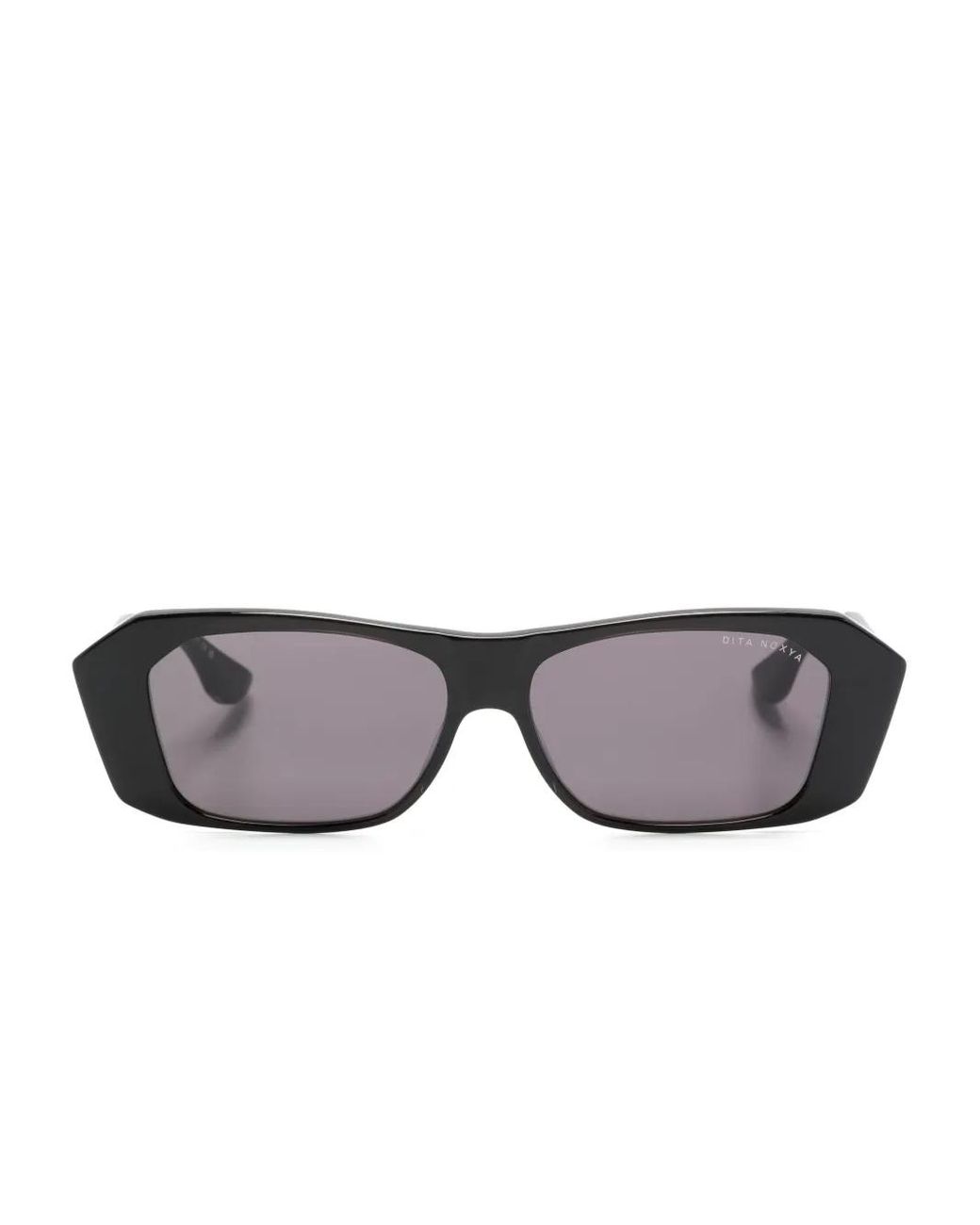 Dita Eyewear Gray Noxya Rectangle-Frame Sunglasses