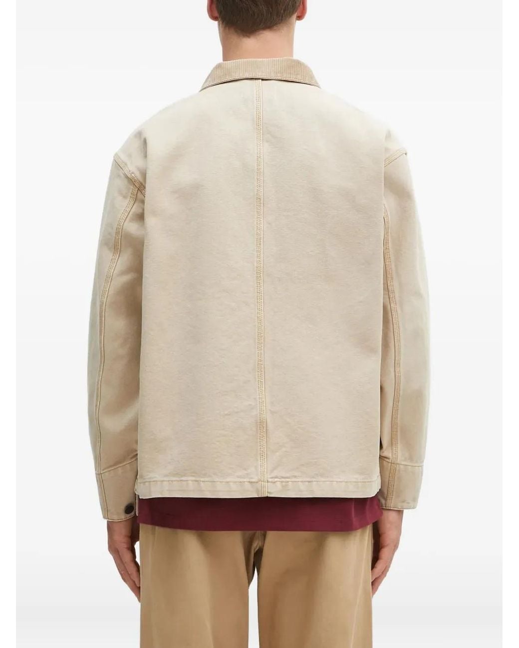 A Bathing Ape Natural Corduroy-Collar Jacket for men